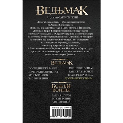 АСТ Анджей Сапковский "Дорога без возврата"
