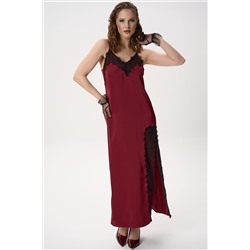 Платье – сорочка (бордовый)