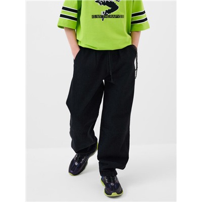 Брюки текстильные джинсовые для мальчиков