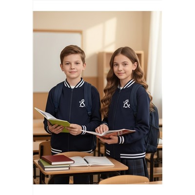 Детский бомбер утепленный на молнии SP2214 НАТАЛИ, 1233079