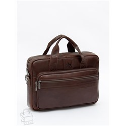 Портфель мужской кожаный 11018Z coffee Zinimsk