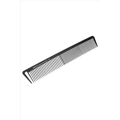 Harizma Расчёска для стрижки комбинированная h10657, карбон, 21,5 см, черный KRISTALLER, 1110870