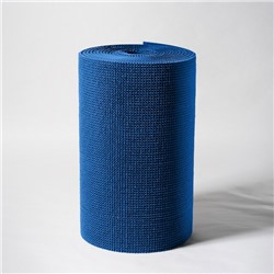 Покрытие ковровое щетинистое «Травка», 0,95×11,8 м, в рулоне, синее