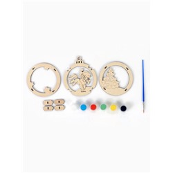 Заготовки для творчества, подвеска новогодняя «Подарок от лошадки»