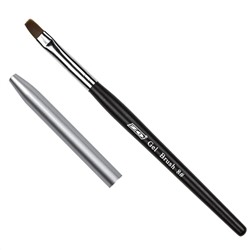 ZO Кисть для гелевого моделирования № 8-КЛ нейлон, с колпачком в тубусе 6110