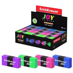 Ластик EK46519 JOY Rainbow 40х20х10 мм ErichKrause