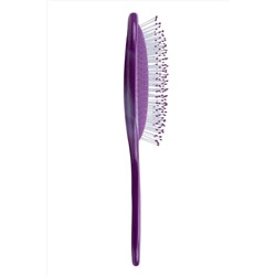 Kristaller Расчёска массажная для волос / 2190S, пластик, 22 см, фиолетовый KRISTALLER, 1133493