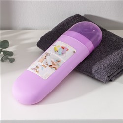 Футляр для зубной щётки и пасты, 20×6.5×3 см, МИКС