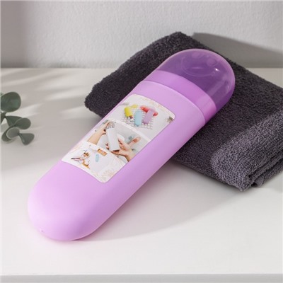Футляр для зубной щётки и пасты, 20×6.5×3 см, МИКС