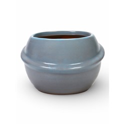 Декоративный горшок для цветов «Сатурн», 6×8.8×8.5 см, керамический, голубой, Greengo