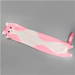 Мягкая игрушка без наполнителя «Котик», 130 см, цвет розовый