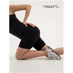 Велосипедки женские Resport, размер 42, чёрные, базовые