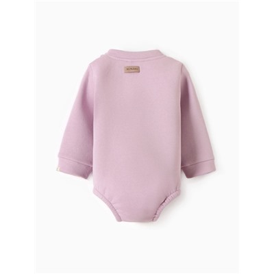 Свитшот - боди детский MINAKU, рост 80-86 см, лиловый