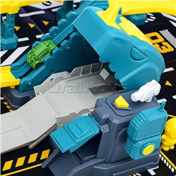 Парковка-трек "Дино паркинг" (32 дет.) в коробке