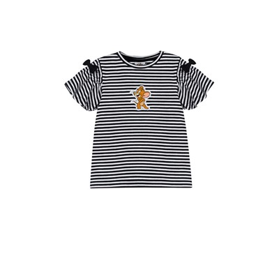 Фуфайка трикотажная для девочек (футболка)