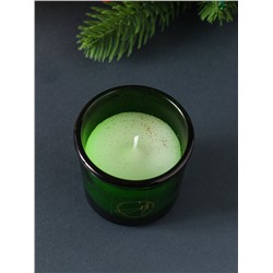 Ароматическая свеча новогодняя в стакане «Вишнёвый пирог», 60 г