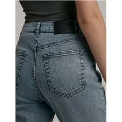 Mom Fit CONTE CON-538 Джинсы mom оксидной варки с высокой посадкой
