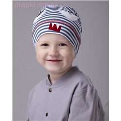 256 Ш Монстрик Колпак для мальчика (50-52)