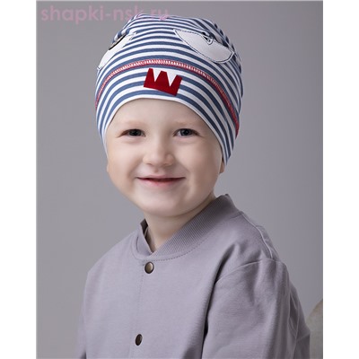 256 Ш Монстрик Колпак для мальчика (50-52)