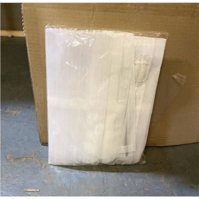 Антимоскитная сетка на дверь белая 7 магнитов 100х210см