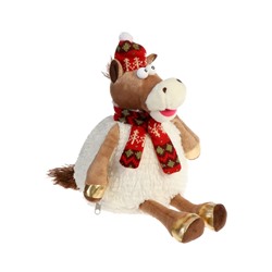 Мягкая игрушка - сумочка «Пушистая лошадка», 25 см