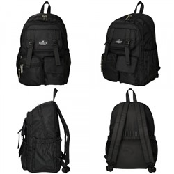 Рюкзак молодежный ERGONOMIC M17 "TOTAL BLACK" 43x29x15 см LXBPM17-TB LOREX