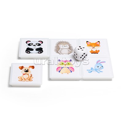 Лото "Половинки"+ игра "Наперегонки"