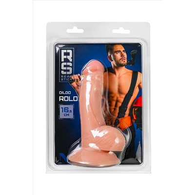 Телесный фаллоимитатор Rolo - 17 см.