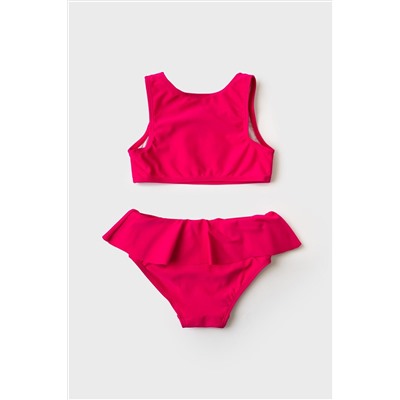 Купальный костюм трикотажный для девочек PLAYTODAY, 1239917