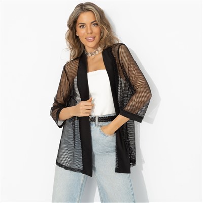 Кардиган , который собирает образ, Для стильного образа (черный)