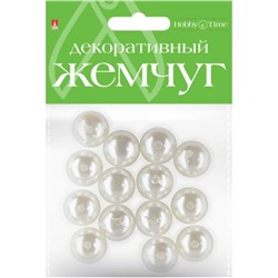 Бусины круглые под жемчуг  16 мм 2-370/05 Альт