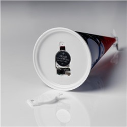 Светодиодная фигура «Ёлка со снеговиком» 7.5×21×7.5 см, пластик, батарейки CR2032×1 (в комплекте), свечение мульти