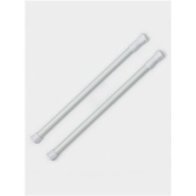 Набор карнизов универсальных, 31-52 см, белый