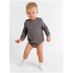 Свитшот - боди детский MINAKU, рост 86-92 см, серый