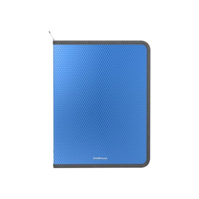 Папка на молнии вокруг А4 50350 Diagonal Vivid ассорти ErichKrause