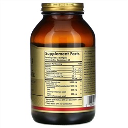 Solgar, концентрат рыбьего жира с омега-3, 120 мягких таблеток