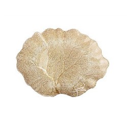 Блюдо CROWN GOLD 36х28см