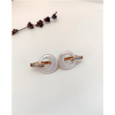 Серьги с керамикой