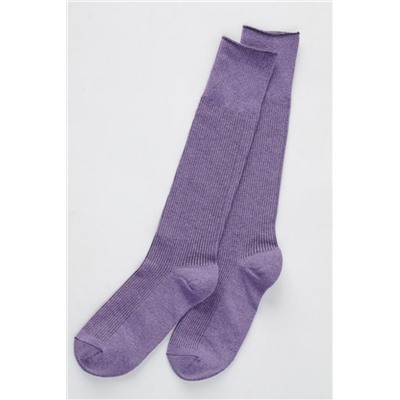 Гольфы женские Ретро (набор 2 пары) (Темно-сиреневый)