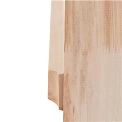 Дверь для бани и сауны, коробка 190×70 см, деревянная, на клиньях, массив, «Добропаровъ»