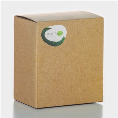 Кувшин мерный BellaTenero «Эко», 1 л, стекло, с бамбуковой крышкой, прозрачный