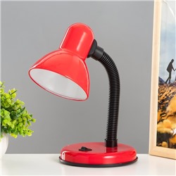 Лампа настольная Е27, с выкл. (220 В) красная (203 В) RISALUX