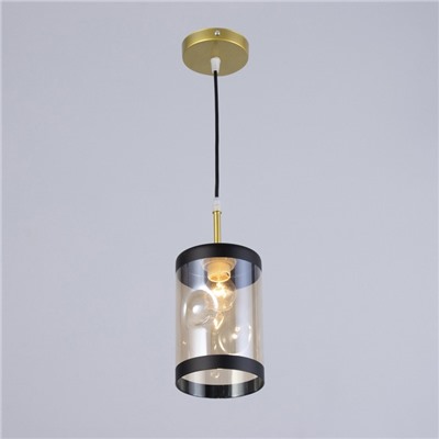 Светильник «Эллен» 1хЕ27 40 Вт золото 12×12×15-115 см