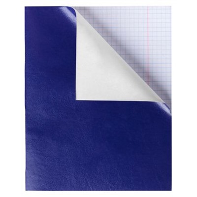 Тетрадь  96л клетка "Бумвинил синий" (047610) Хатбер