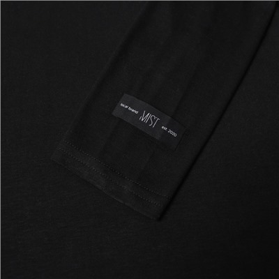 Лонгслив женский MIST, Base, размер onesize, чёрный