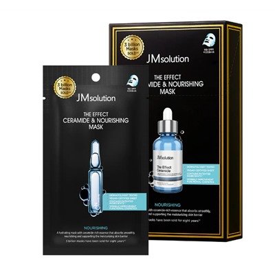 JMsolution Маска-салфетка The Effect с керамидами Ceramide Nourishing Mask