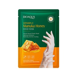 Увлажняющие ПЕРЧАТКИ с экстрактом Меда и Витамином Е BIOAQUA
