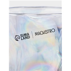 Стакан Magistro IceBar. Pearl, 250 мл, стекло, перламутровый