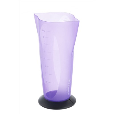 Dewal Мерный стакан прорезиненный с 2 носиками T-004lavender, 250 мл KRISTALLER, 1109910