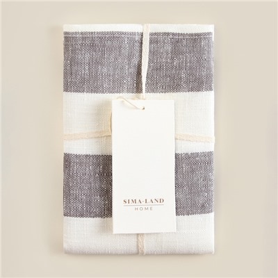 Полотенце SL HOME Strictly, 40×70 см, лён 100%, 260 г/м²